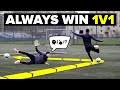 3 ways to ALWAYS BEAT the goalkeeper on 1v1