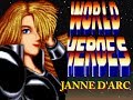 World Heroes 1992 Arcade Janne D Arc Playtrough