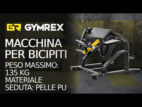 Video - Macchina per bicipiti - 135 kg