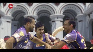 Kolkata Knight Riders v Kings XI Punjab connected by Jio Digital Life