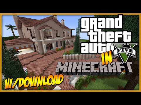 Gta 5 Michael S House 1 1 Scale Remake By N11ck Minecraft Map