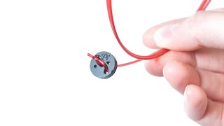 How To Thread Harp String Buttons