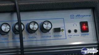 Video thumbnail for [Musik Messe 2010] Ampeg Micro VR Head SVT210 AV Cabinet english version by Audiofanzine in English