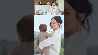 Vanessa Hudgens shared the first photos of her child