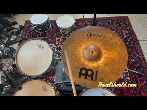 Meinl BYZANCE DARK Crash 18” RAW UNLATHED Complex 1374 g CLEAN! WHY Pay $430??? image 7
