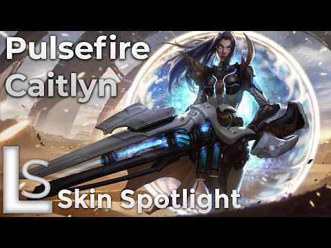 Pulsefire Caitlyn - Skin Spotlight - Pulsefire - League of Legends - Patch 10.8.1