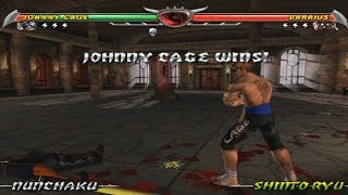#1101 Mortal Kombat Deception (PS2) Unplayable Characters (3/16): Johnny Kage playthrough.