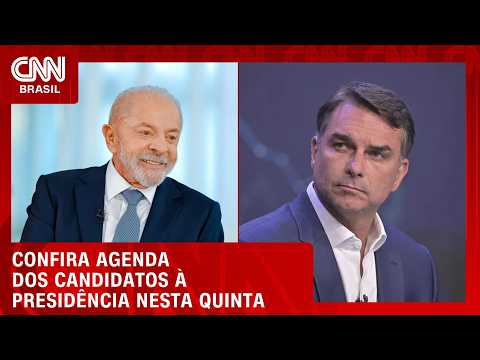 Confira agenda dos candidatos à Presidência nesta quinta (22) | LIVE CNN