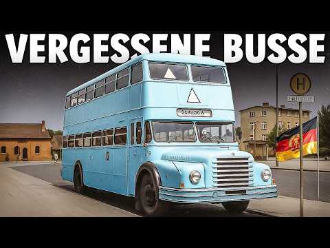 10 vergessene DDR Busse die Geschichte schrieben.