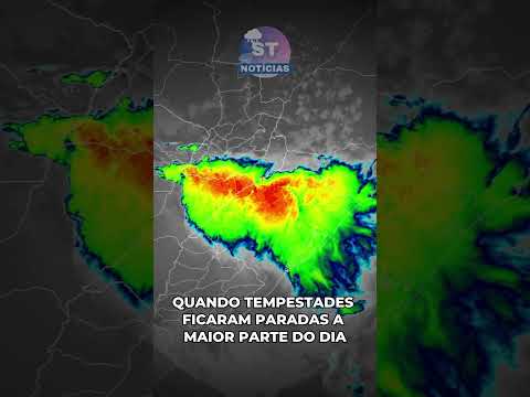 Dois Tornados São Registrados no Paraná