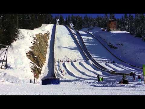 Vancouver BC, Grouse Mountain - Sliding & Whistler BC, Olympic Park - Tobogganing