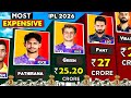 IPL 2026 Most Expensive Players