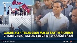 Download lagu VIRAL AKSI DEK FADH! Wagub Aceh Turun Langsung Redakan Kericuhan Peringatan 21 Tahun Hari Damai Aceh mp3
