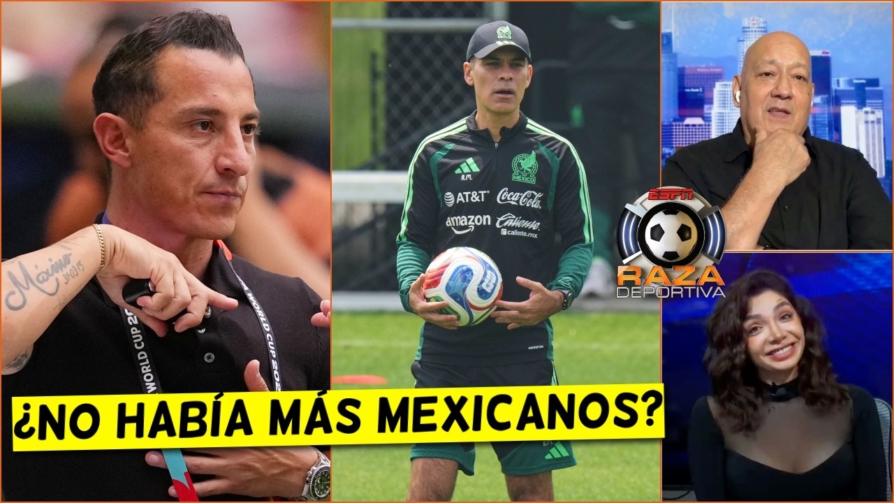 RAFA MÁRQUEZ y su CUERPO TÉCNICO en la SELECCIÓN MEXICANA causan ENVIDIA en MÉXICO | Raza Deportiva
