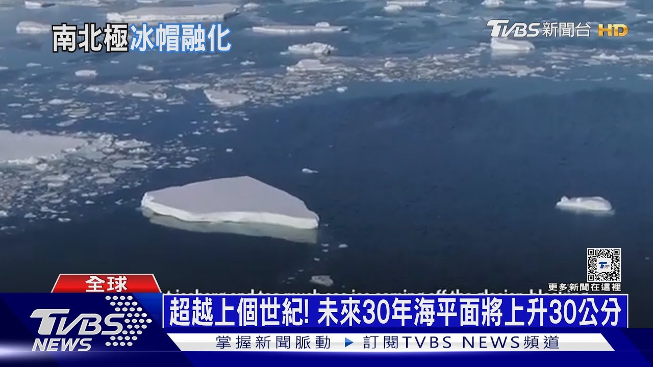 兩極冰融海平面上升!未來30年洪災機率高10倍