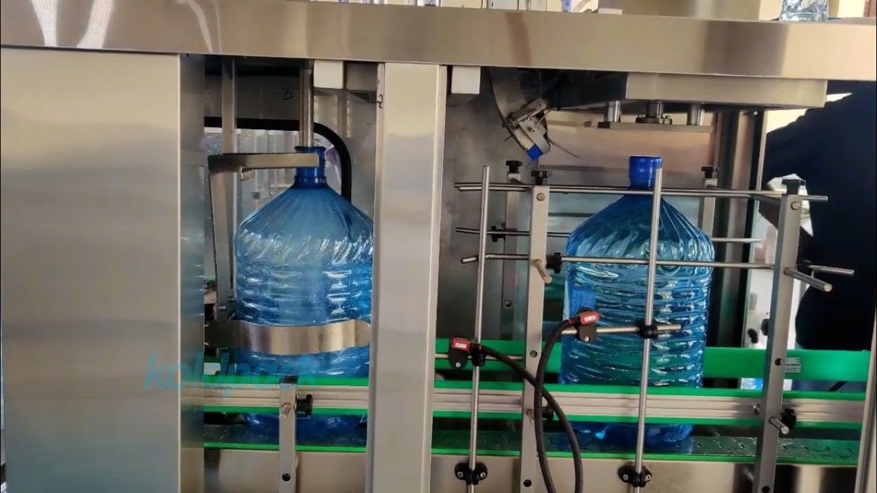5L/10L/20L water jar filling & capping machine