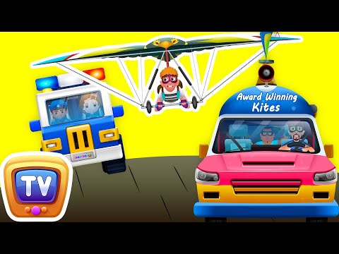 ChuChu TV Police Save the Kites - Narrative Story - Fun Cartoons for Kids