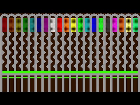 Mix and Separate - The Team Marble Race ASRM 18 in Algodoo