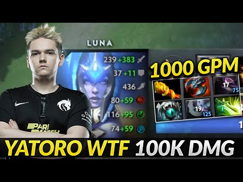 YATORO Luna 100,000 Damages 1,000 Gpm True Carry Player
