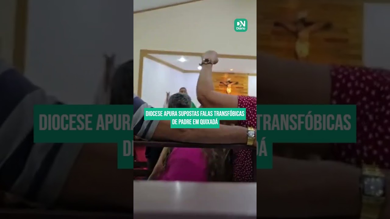 Imagem da notícia Diocese apura supostas falas transfóbicas de padre durante missa em Quixadá; veja vídeo