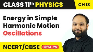 Energy in Simple Harmonic Motion - Oscillations | Class 11 Physics Chapter 13 | CBSE 2024-25