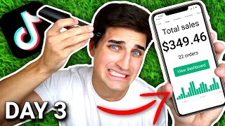 BEGINNER TRIES DROPSHIPPING WITH TIKTOK