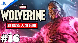 #16「Marvel's Wolverine・マーベル ウルヴァリン」 プレイ動画 【日本 / 影の中で】難易度 : 人間兵器