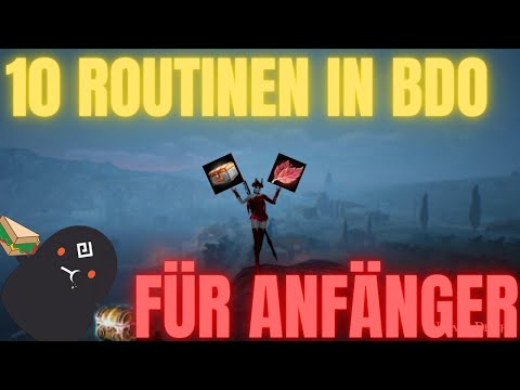 10 Routines for Beginners in Black Desert Online in 2023