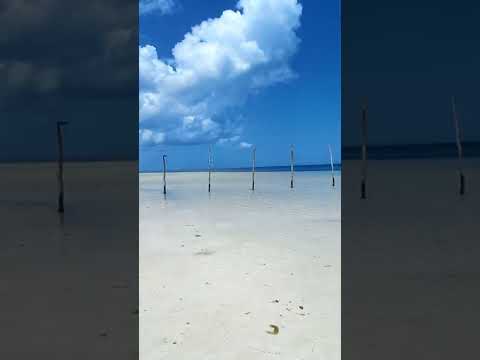 Beautiful beaches of San Felipe Yucatan Mexico