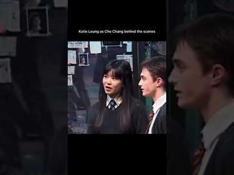 Katie Leung as Cho Chang behind the scenes || (not mine)