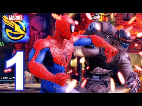 MARVEL Strike Force - Gameplay Walkthrough Part 1 (iOS, Android)