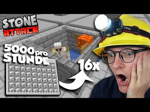 ZU KRASS! XXL EISEN FARM! 5000/Stunde! + CUSTOM RAID - StoneAttack! #20