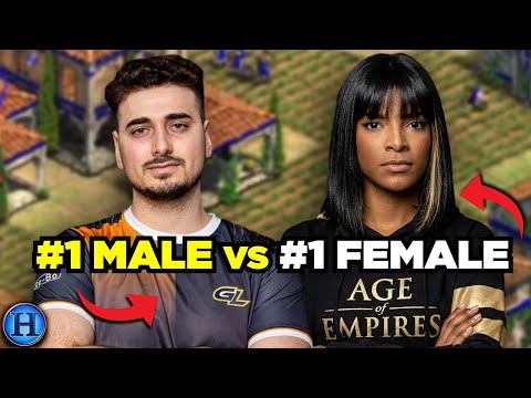 #1 Ranked Male vs #1 Ranked Female | AoE2