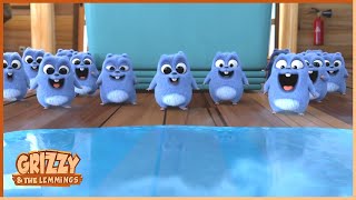 A Love for Fridges | Grizzy & the lemmings (Clip) | 🐻🐹 Cartoon for Kids