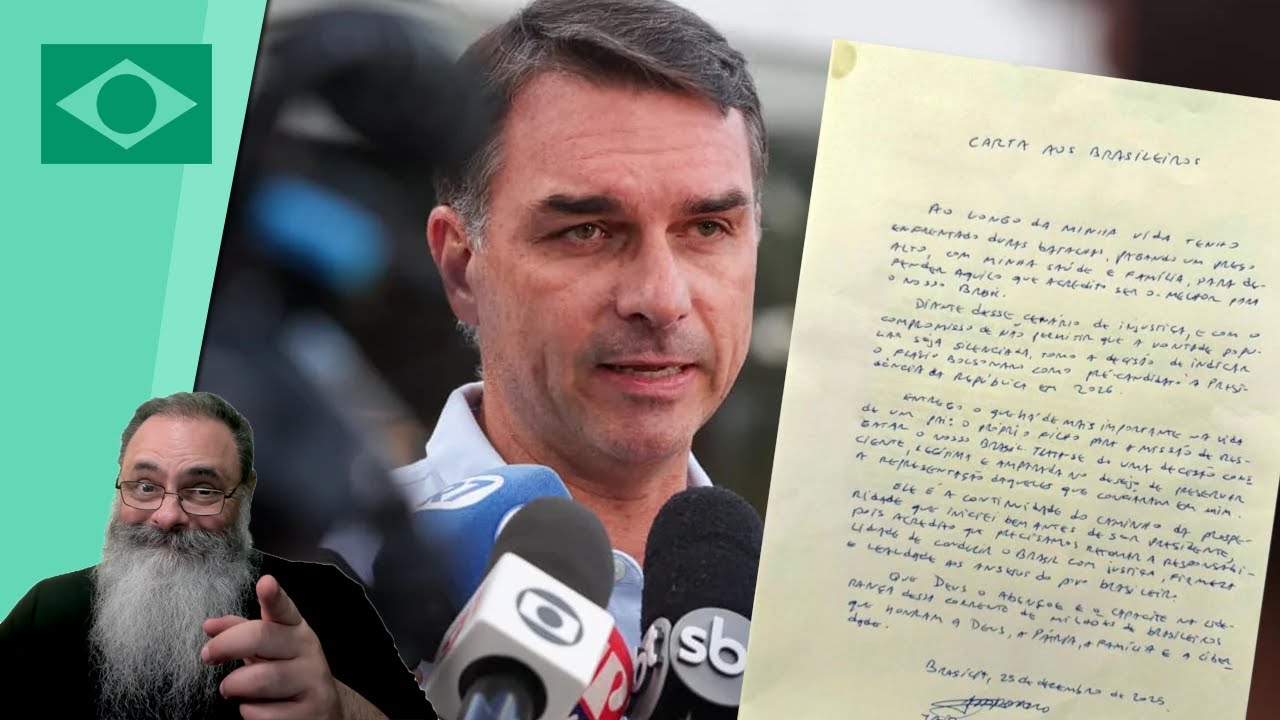 CIRURGIA de BOLSONARO ACONTECEU sem INTERCORRÊNCIAS, antes porém, ELE ESCREVEU CARTA nomeando FLÁVIO