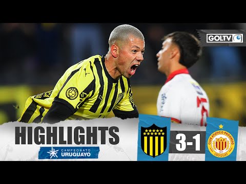 TRIUNFO DEL CAMPEÓN | Peñarol 3 - 1 Progreso | GOLES | Primera División de Uruguay