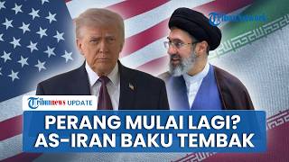 Iran-AS Baku Tembak, Trump: Gencatan Tetap Berlaku, Serangan AS ke Iran Cuma 'Sentuhan Kasih Sayang'