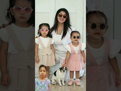 Gurmeet choudhary & Debina bonnerjee with daughters Liana & divisha 💖 #youtubeshorts #love