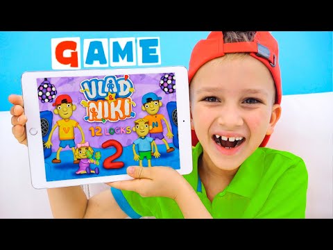 Vlad and Niki 12 Locks 2 - New game for kids