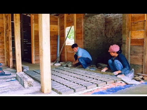 Build stone walls, make your own brick molds quickly and easily, to build a stove.