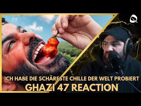 REACTION ❗️ ICH HABE DIE SCHÄRFSTE CHILLI DER WELT PROBIERT  | GHAZI47 HIGHLIGHT