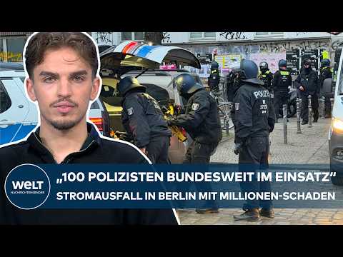 Video Thumbnail: RAZZIA IN BERLIN: Ermittler gehen gegen anarchistische Gruppe nach Stromanschlag vor