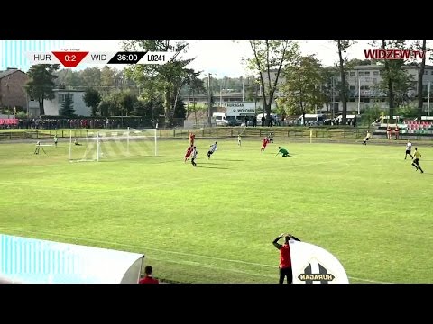 Huragan Wołomin - Widzew Łódź 0:3 - Robert Kowalczyk