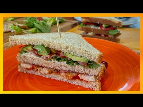 Club Sandwich mit Avocado Kurzversion