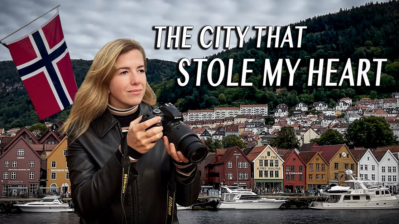 A traveler explores Bergen and soaks in the beauty of Bryggen.