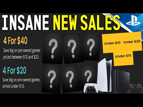 INSANE New Sales Live RIGHT Now! SUPER CHEAP PS4/PS5 Games to Buy
