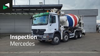 مضخة الخرسانة Mercedes-Benz Actros 3241 8X4 Putzmeister TMM 21-3 Mixer Big-Axle Steelsuspens | صورة 4 - Machineryline