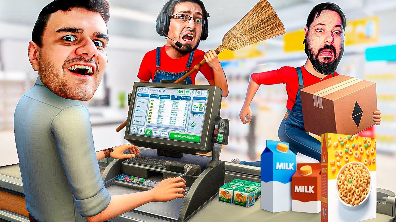 ABRIMOS UM SUPERMERCADO JUNTOS E O RESULTADO FOI UM VERDADEIRO CAOS