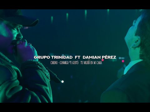 Damián Pérez & Grupo Trinidad - Cariño, conmigo te gusto, tu mujer en mi cama | Video clip 2024