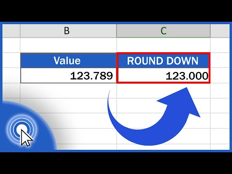 How to ROUNDUP in Excel